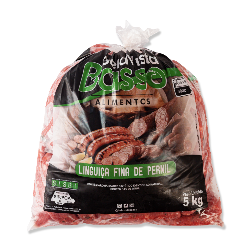 Linguiça Fina TC Pernil