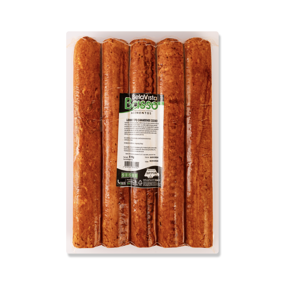 Lombo Canadense Defumado Inteiro